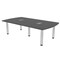Skutchi Designs 45.25 in W, 84 in L, 29 in H, Engineered Wood Top, Grey H-AREC-4684-PT-AN-EL - alternate 1